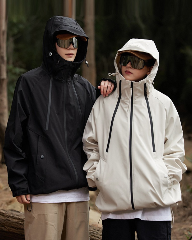 Outdoor Couple Camping Waterproof Jacket Zeroph