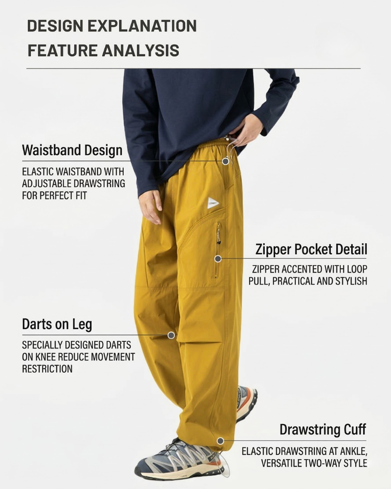 Outdoor Waterproof Functional Unisex Cargo Hiking Pants Zeroph