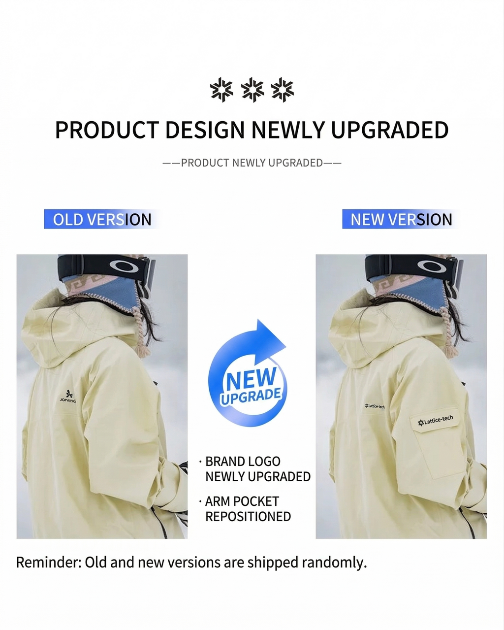 Ski Wear 3L Waterproof Windproof Hardshell Snowboard Suit -Unisex