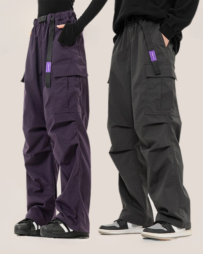 Street Outdoor Unisex Multi-Pocket Straight Cargo Pants Zeroph