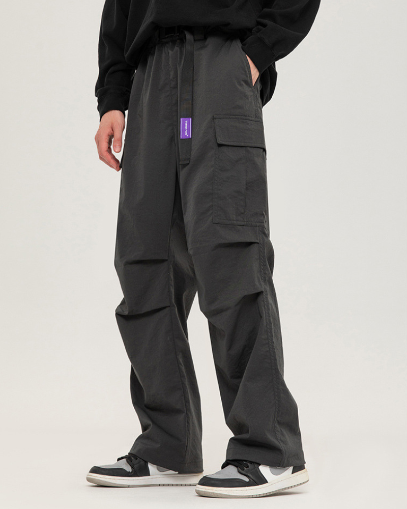 Street Outdoor Unisex Multi-Pocket Straight Cargo Pants Zeroph