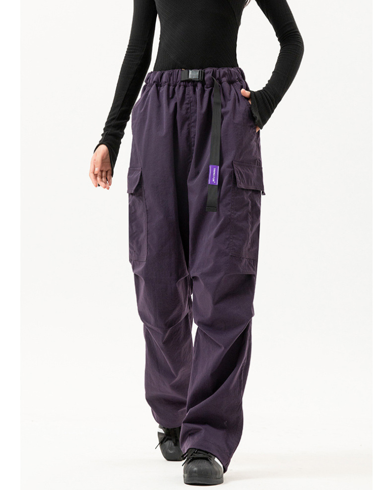 Street Outdoor Unisex Multi-Pocket Straight Cargo Pants Zeroph