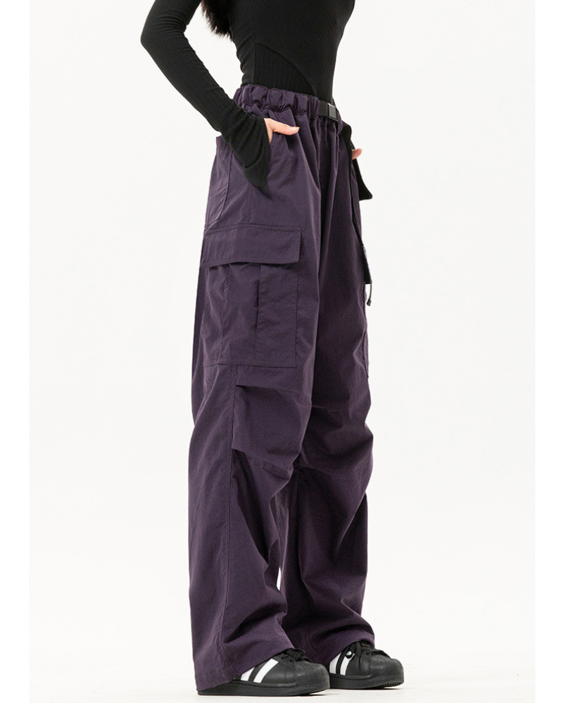 Street Outdoor Unisex Multi-Pocket Straight Cargo Pants Zeroph