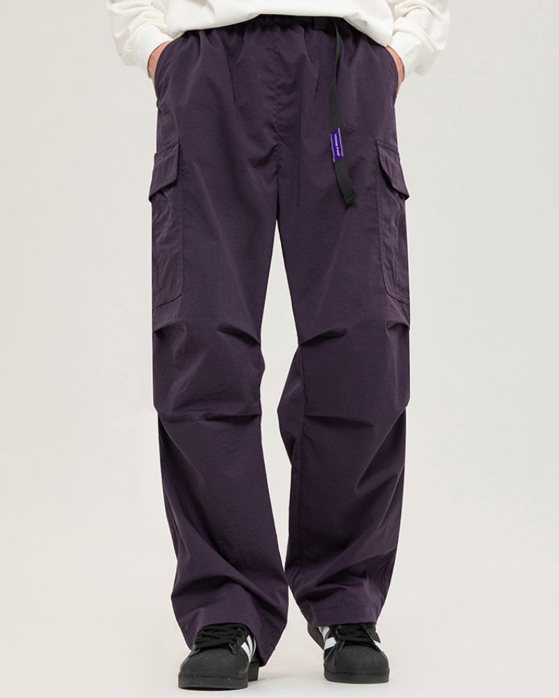 Street Outdoor Unisex Multi-Pocket Straight Cargo Pants Zeroph
