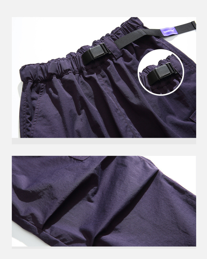Street Outdoor Unisex Multi-Pocket Straight Cargo Pants Zeroph