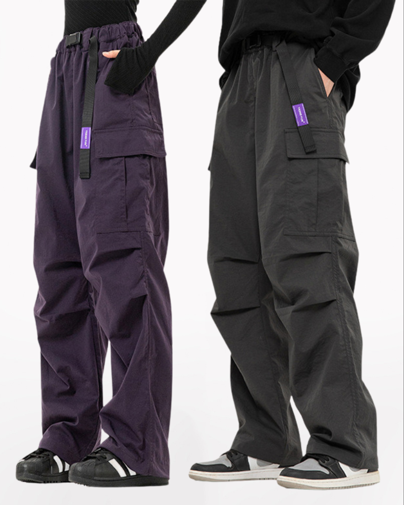 Street Outdoor Unisex Multi-Pocket Straight Cargo Pants Zeroph