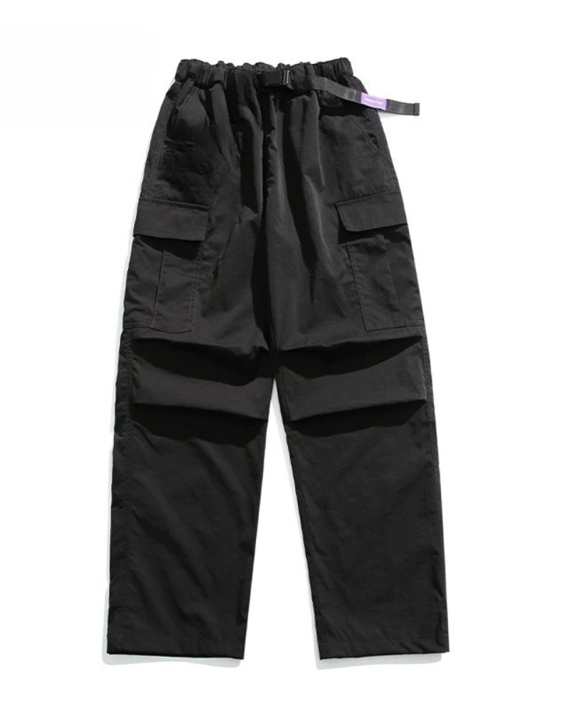 Street Outdoor Unisex Multi-Pocket Straight Cargo Pants Zeroph