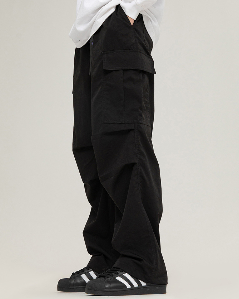 Street Outdoor Unisex Multi-Pocket Straight Cargo Pants Zeroph