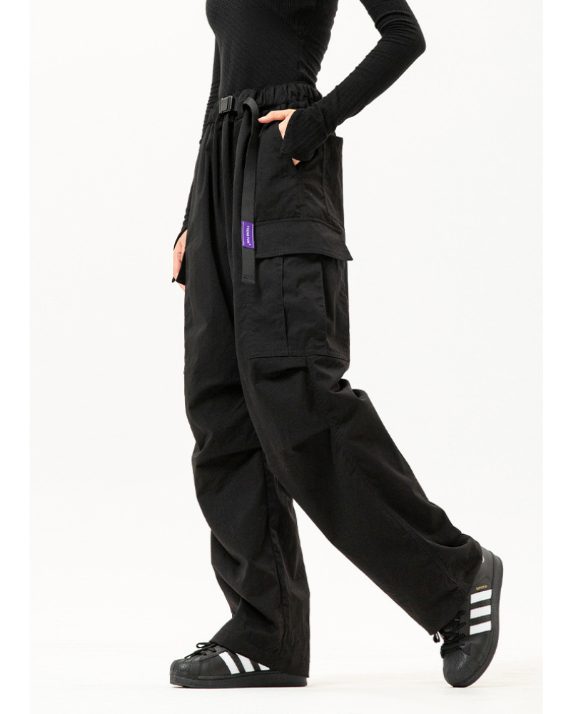 Street Outdoor Unisex Multi-Pocket Straight Cargo Pants Zeroph