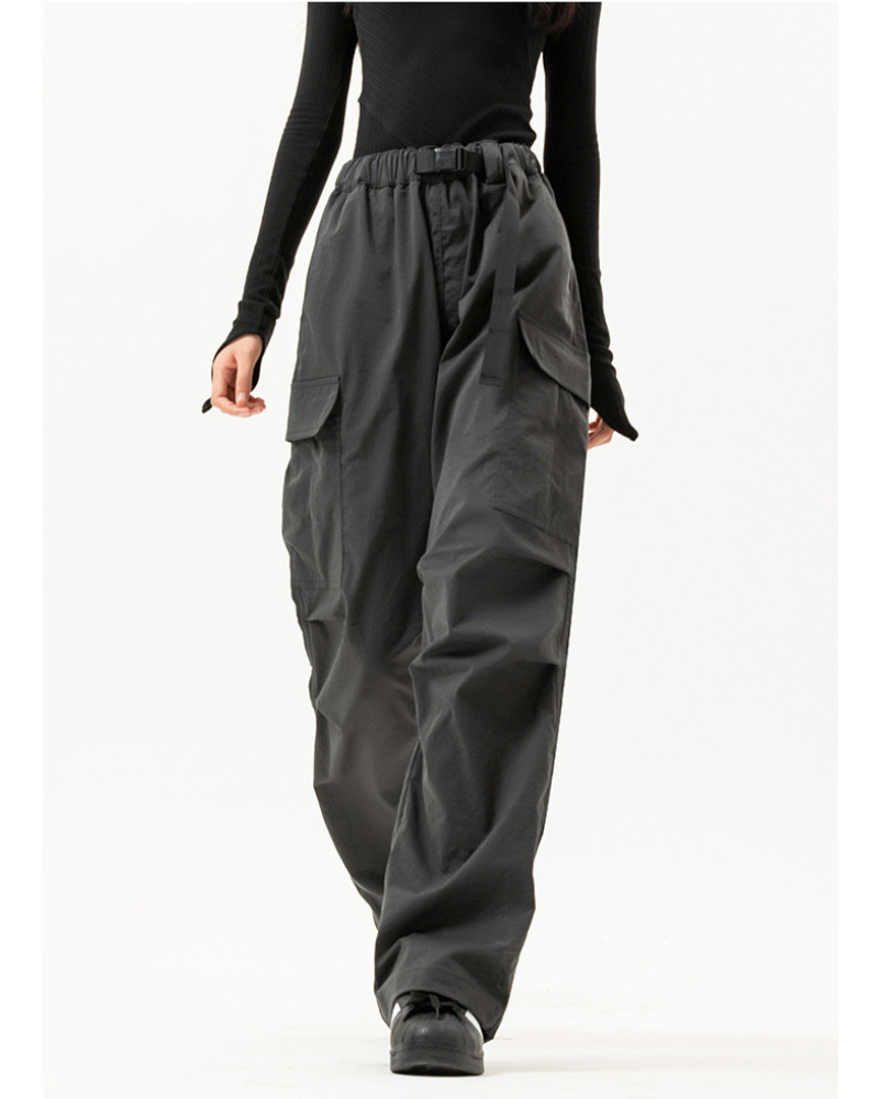 Street Outdoor Unisex Multi-Pocket Straight Cargo Pants Zeroph
