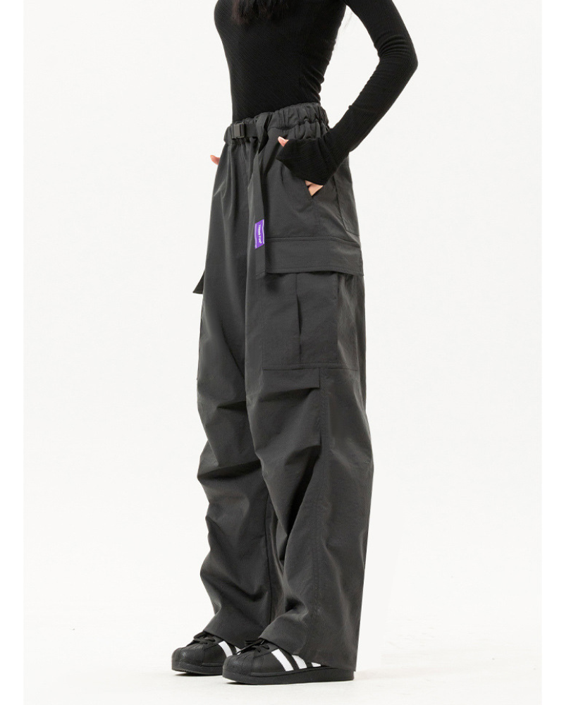 Street Outdoor Unisex Multi-Pocket Straight Cargo Pants Zeroph