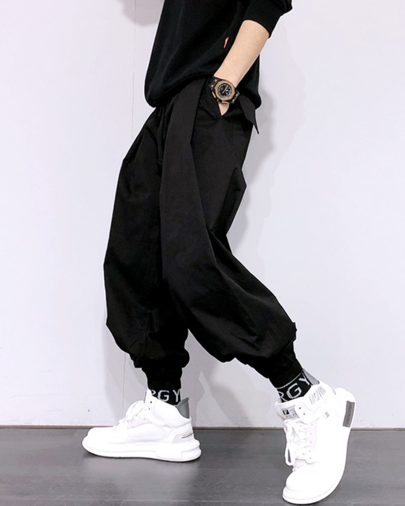 Streetwear Japanese Harem Hakama Pants Zeroph