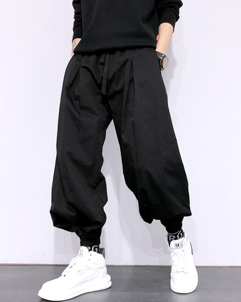 Streetwear Japanese Harem Hakama Pants Zeroph