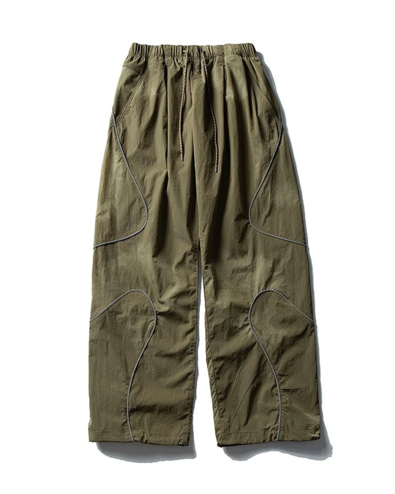 Streetwear Reflective Wide Leg Outdoor Hiking Pants Zeroph