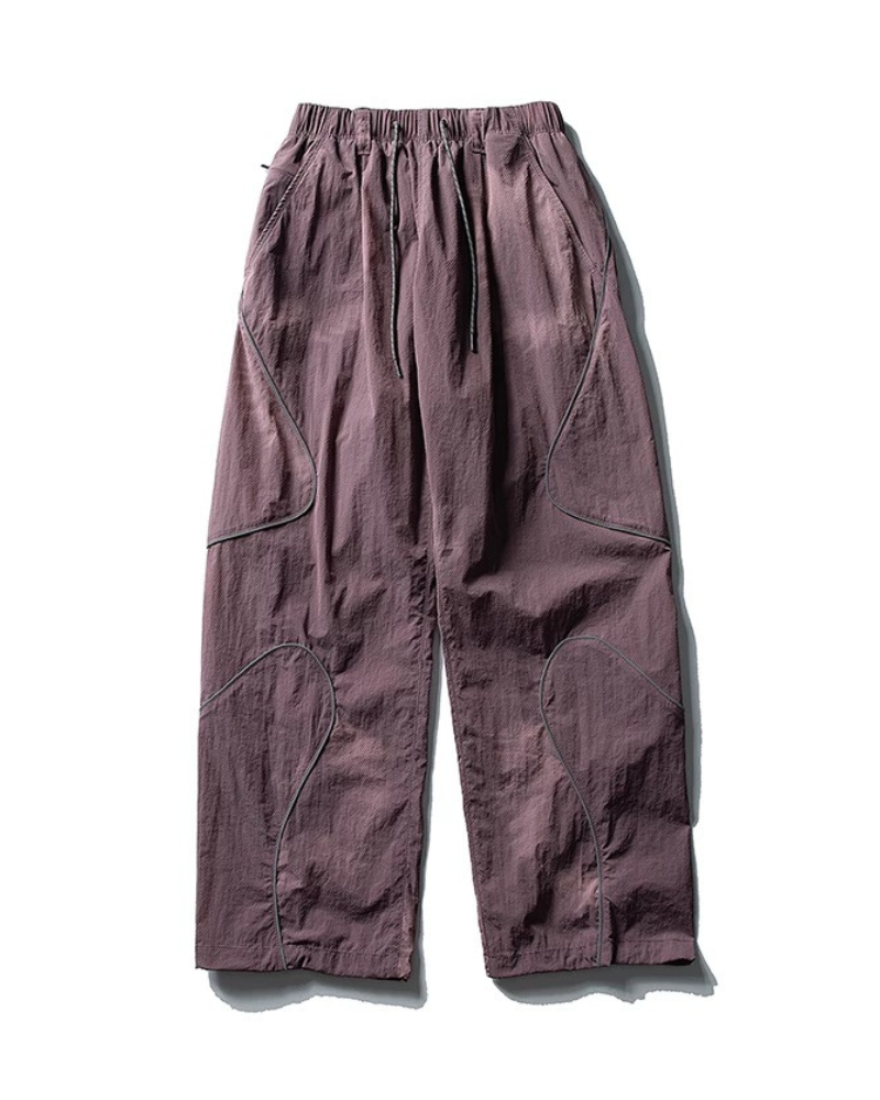 Streetwear Reflective Wide Leg Outdoor Hiking Pants Zeroph