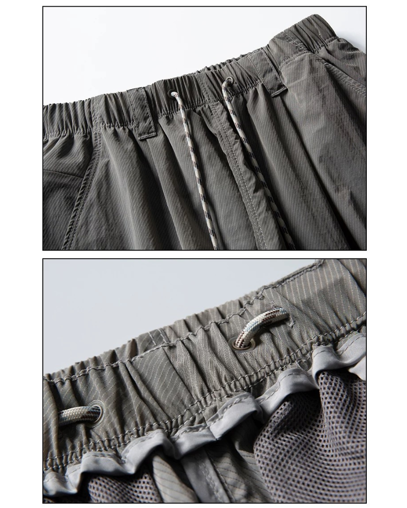 Streetwear Reflective Wide Leg Outdoor Hiking Pants Zeroph