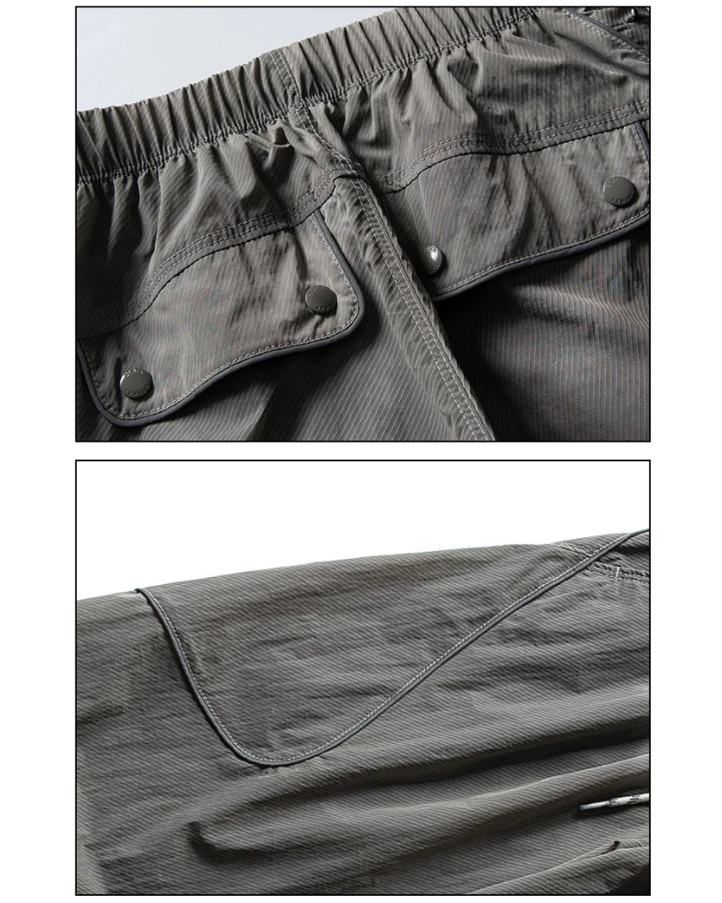 Streetwear Reflective Wide Leg Outdoor Hiking Pants Zeroph