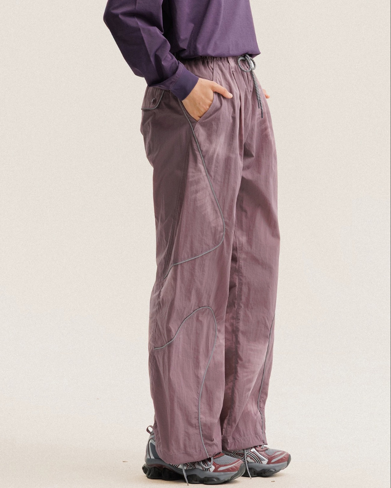 Streetwear Reflective Wide Leg Outdoor Hiking Pants Zeroph