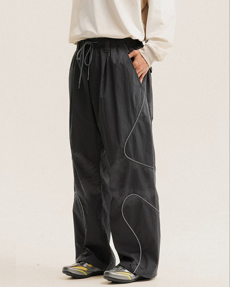 Streetwear Reflective Wide Leg Outdoor Hiking Pants Zeroph