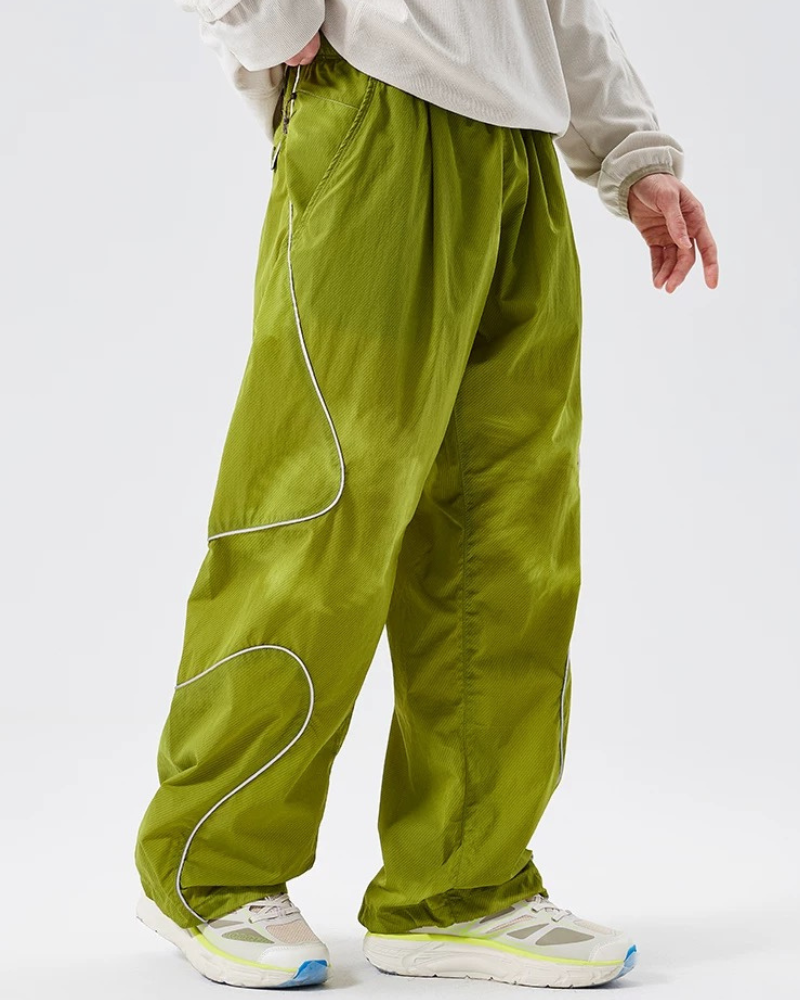 Streetwear Reflective Wide Leg Outdoor Hiking Pants Zeroph