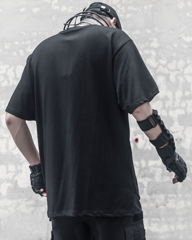 Techwear Functional Geometric Irregular T-Shirt Zeroph