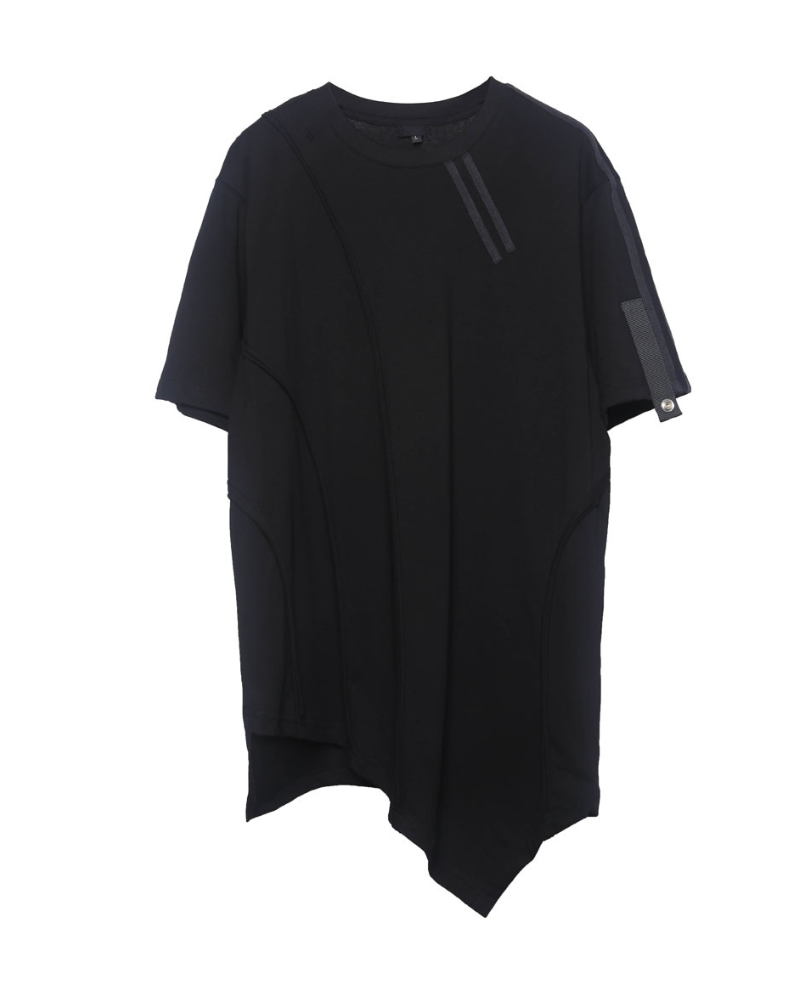 Techwear Functional Geometric Irregular T-Shirt Zeroph