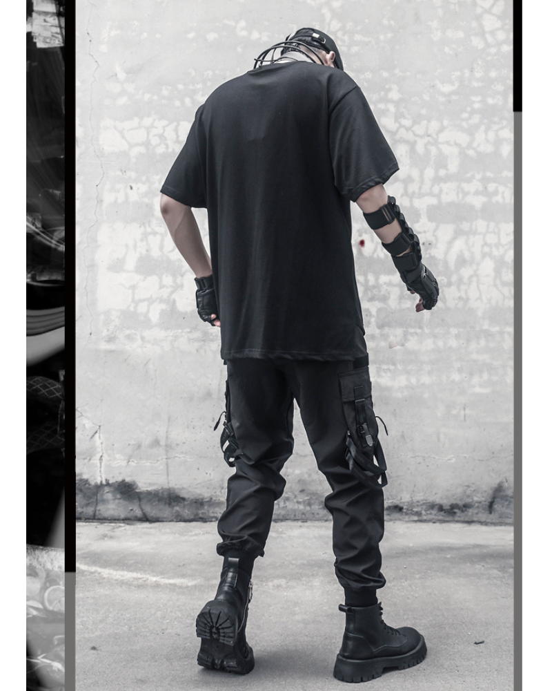 Techwear Functional Geometric Irregular T-Shirt Zeroph