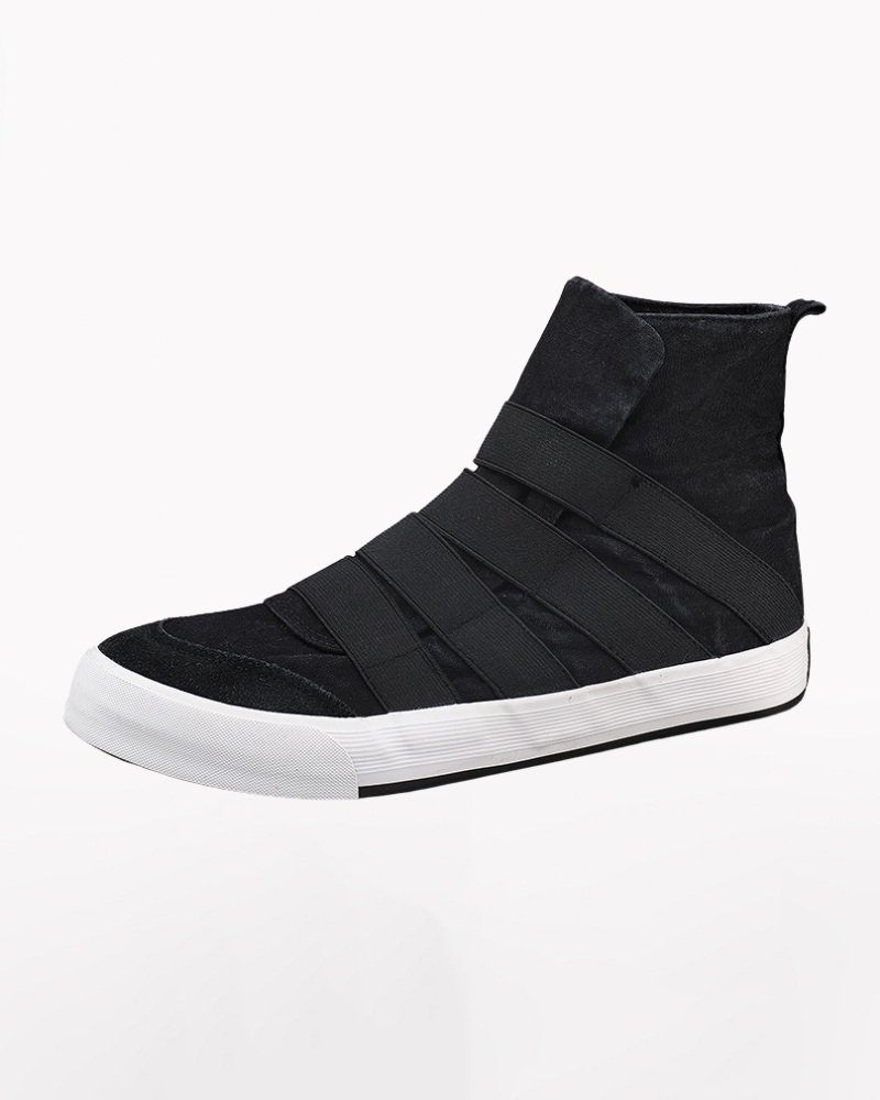 Techwear Ninja High Top Canvas Shoes Zeroph
