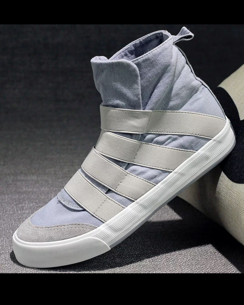 Techwear Ninja High Top Canvas Shoes Zeroph