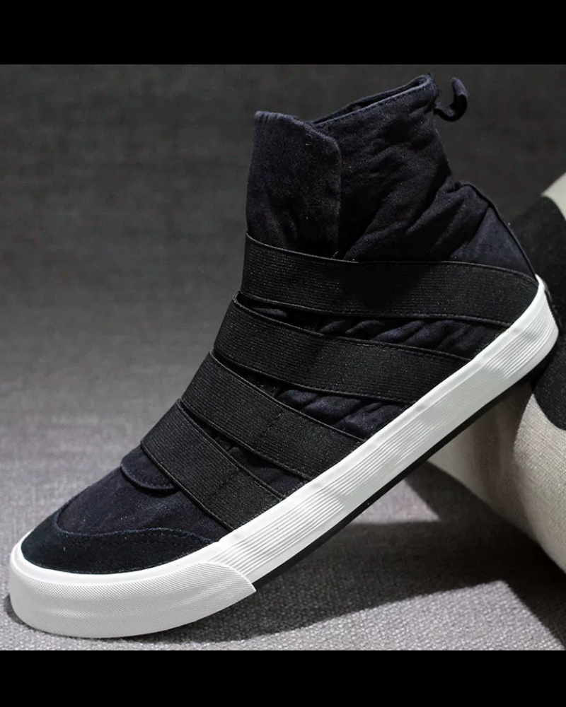 Techwear Ninja High Top Canvas Shoes Zeroph