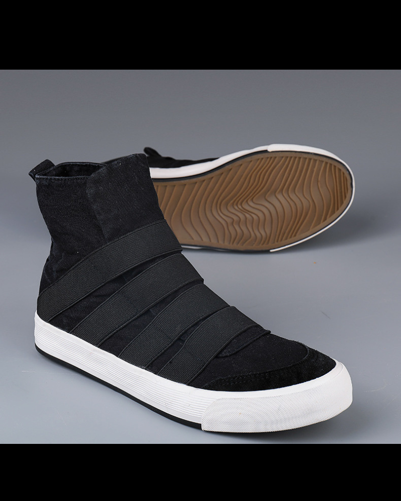 Techwear Ninja High Top Canvas Shoes Zeroph