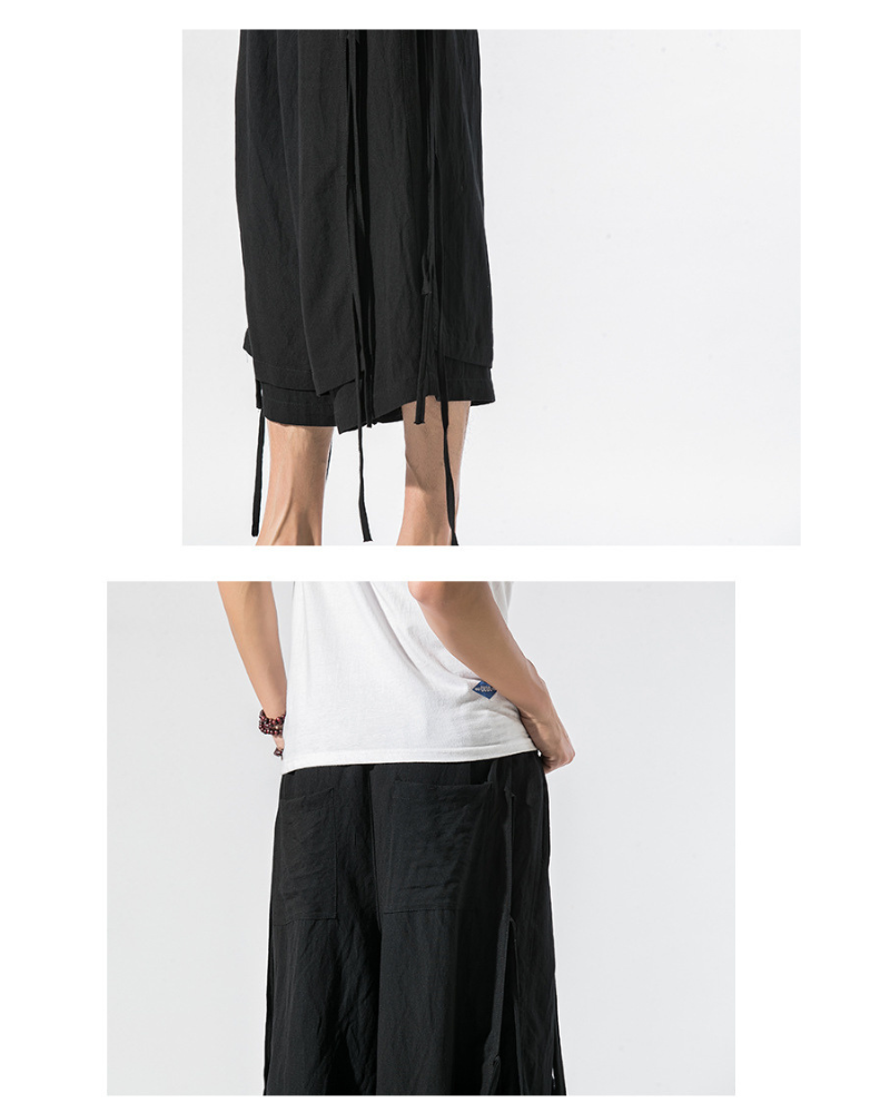 Techwear Short Hakama Pants Zeroph