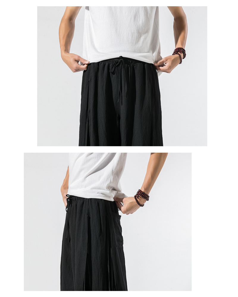 Techwear Short Hakama Pants Zeroph