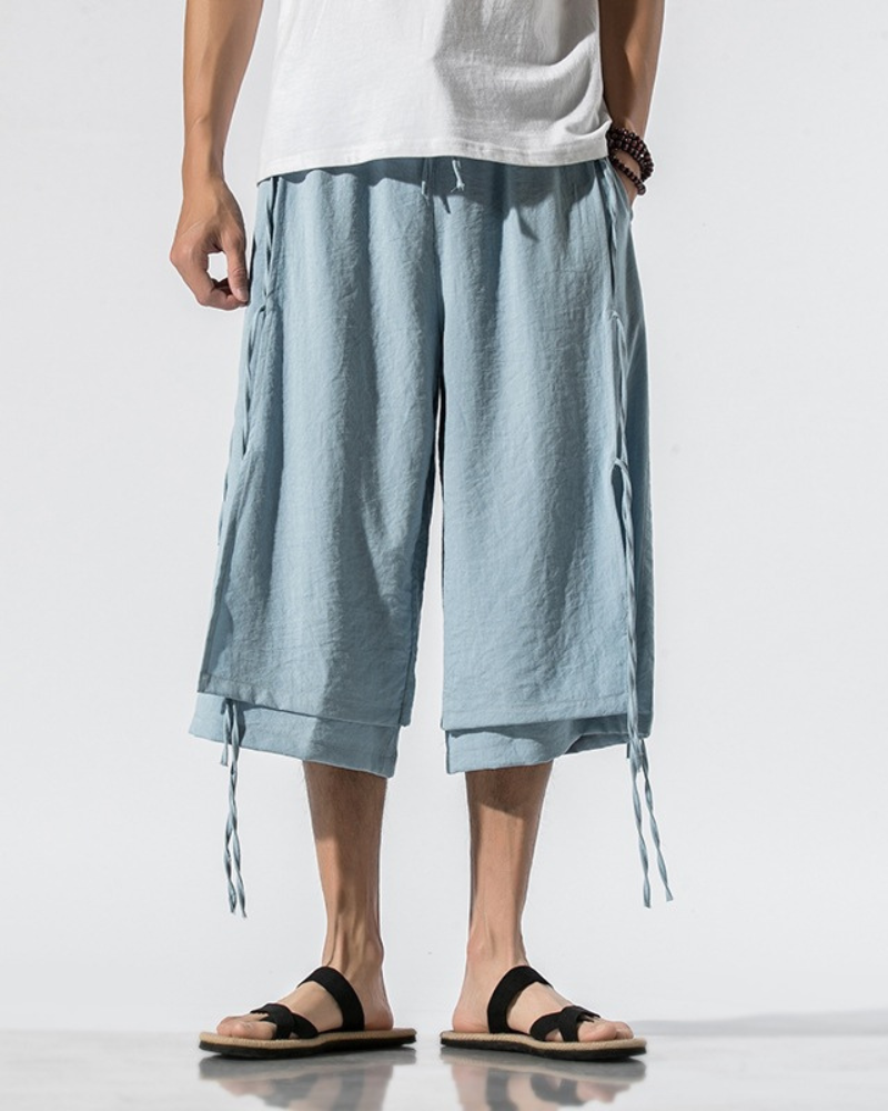 Techwear Short Hakama Pants Zeroph
