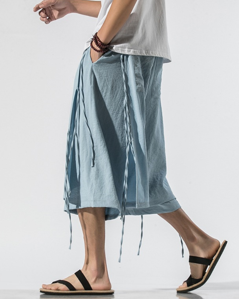 Techwear Short Hakama Pants Zeroph