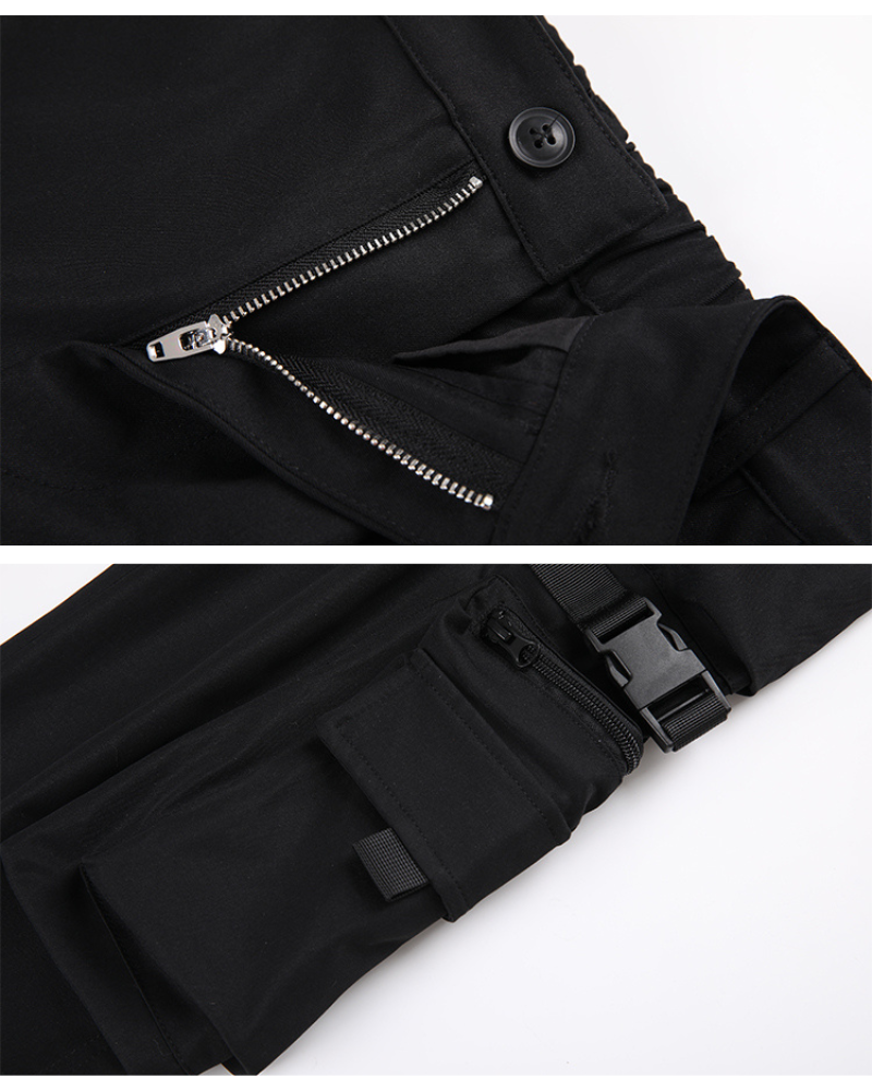 Techwear Women Multi-Pockets Cargo Pants Zeroph