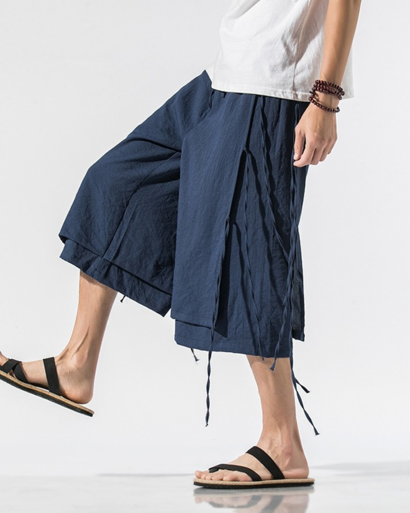 Techwear Short Hakama Pants Zeroph