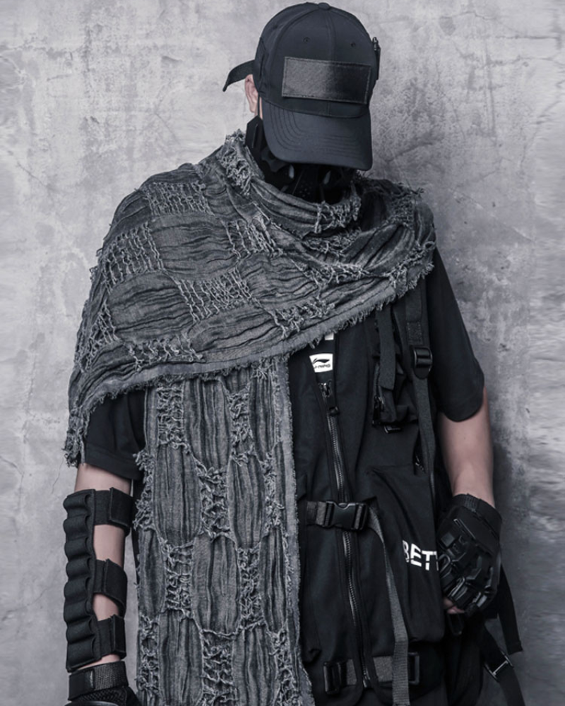 Wasteland Wear Distressed Tactical Shawl Scarf Zeroph