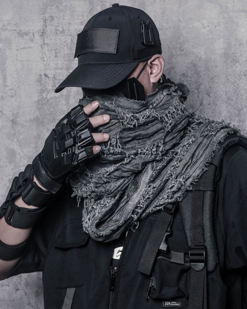 Wasteland Wear Distressed Tactical Shawl Scarf Zeroph