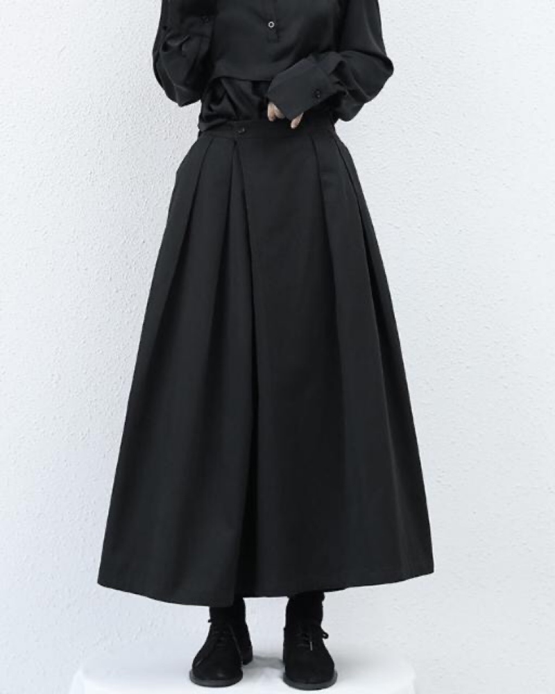 Traditional Japanese Loose Crop Hakama Pants Zeroph