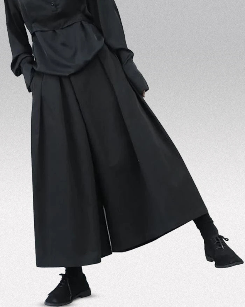 Traditional Japanese Loose Crop Hakama Pants Zeroph