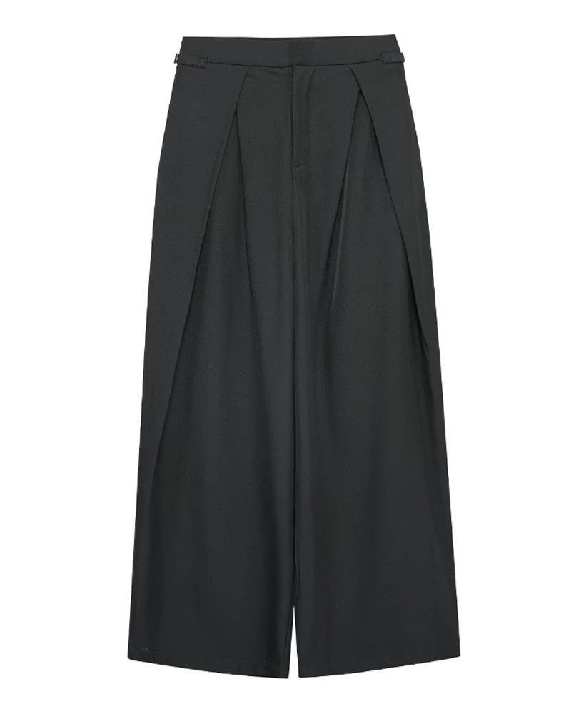 Modern Japanese Vintage Wide-Cut Hakama Pants Zeroph