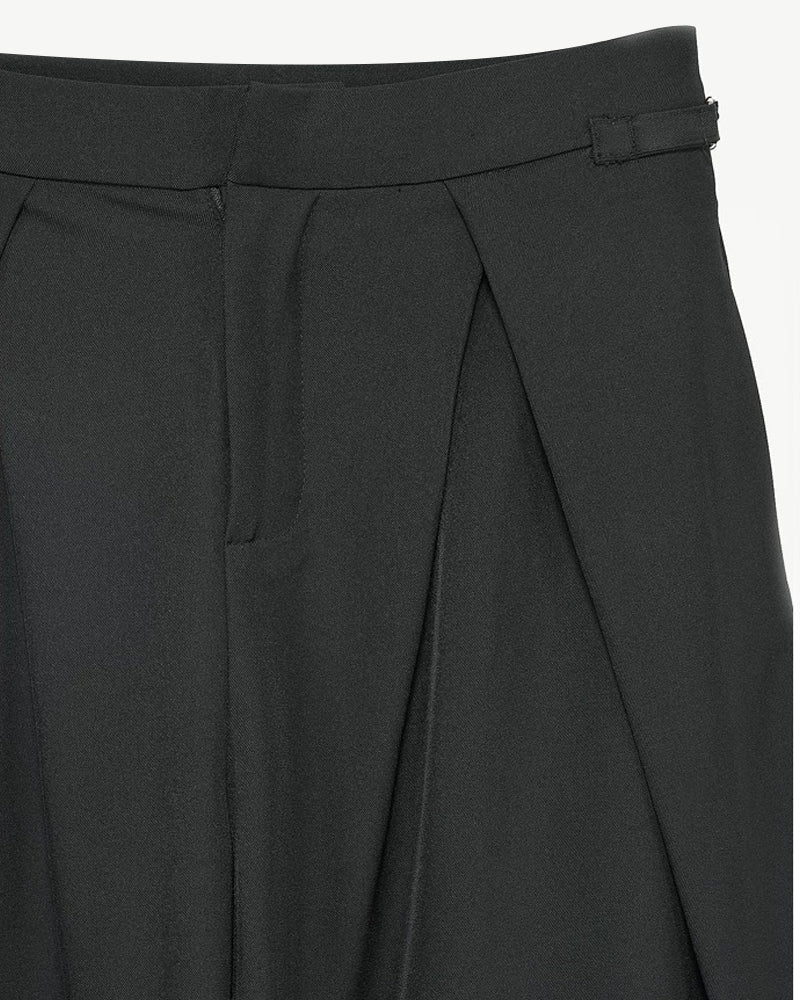 Modern Japanese Vintage Wide-Cut Hakama Pants Zeroph