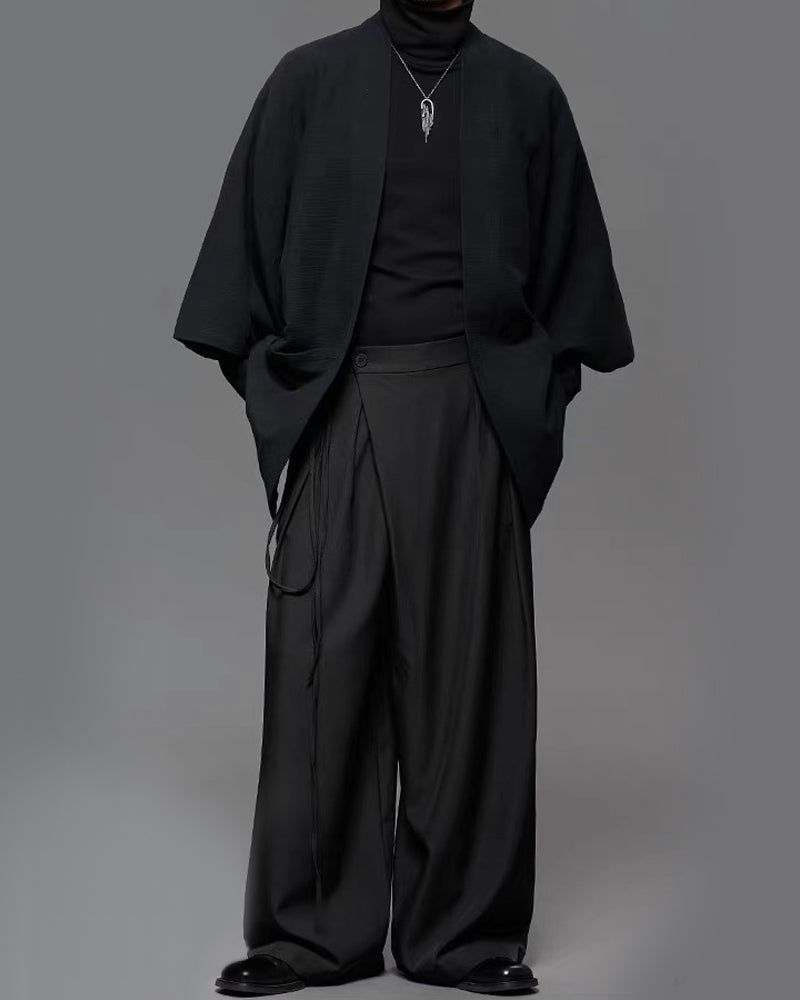 Modern Japanese Full-cut Vintage Hakama Pants