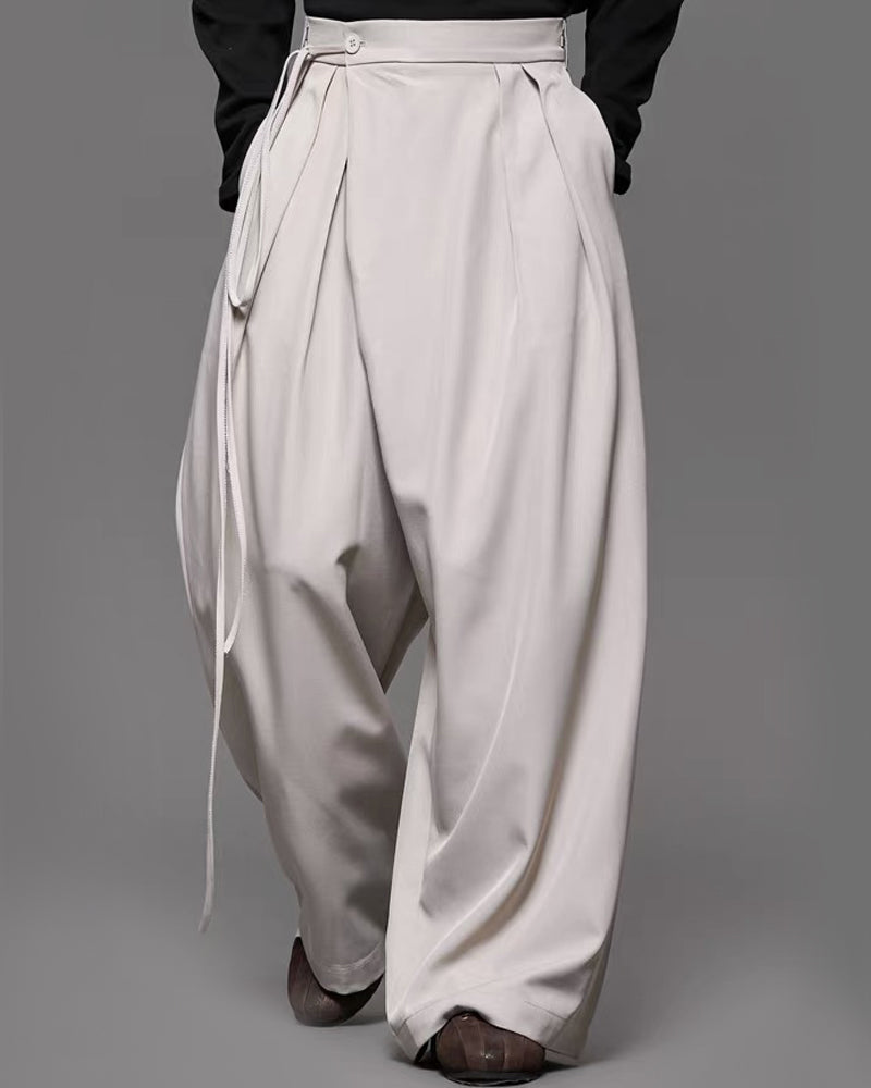 Modern Japanese Full-cut Vintage Hakama Pants