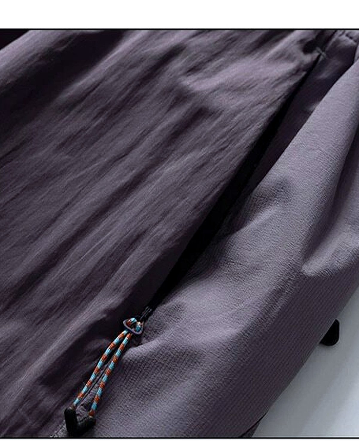 Purple - zip detail