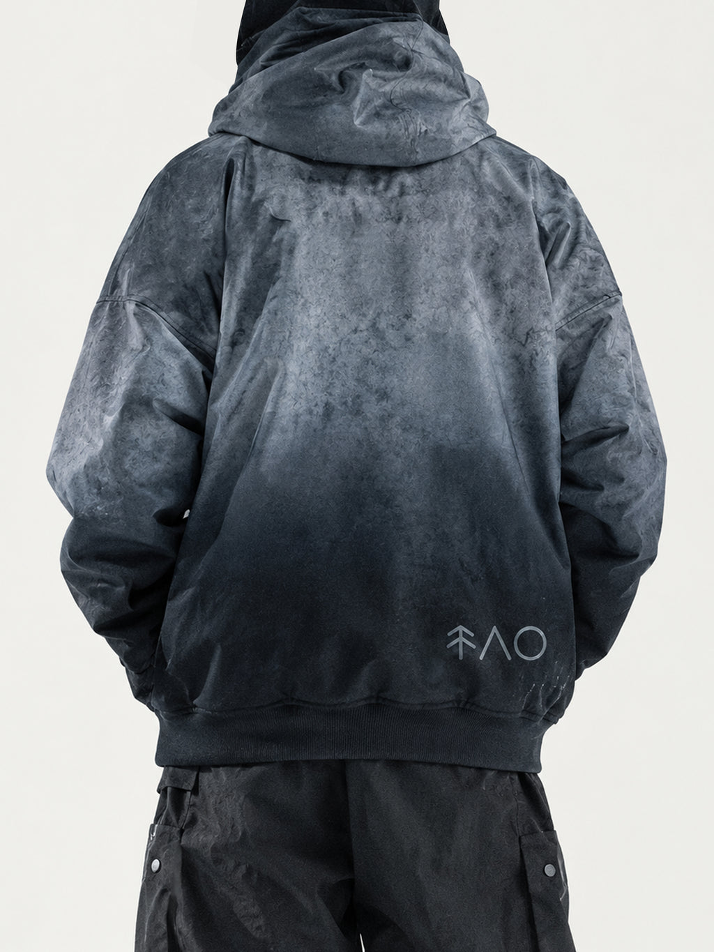 Zeroph Gradient Color Ski Hoodie