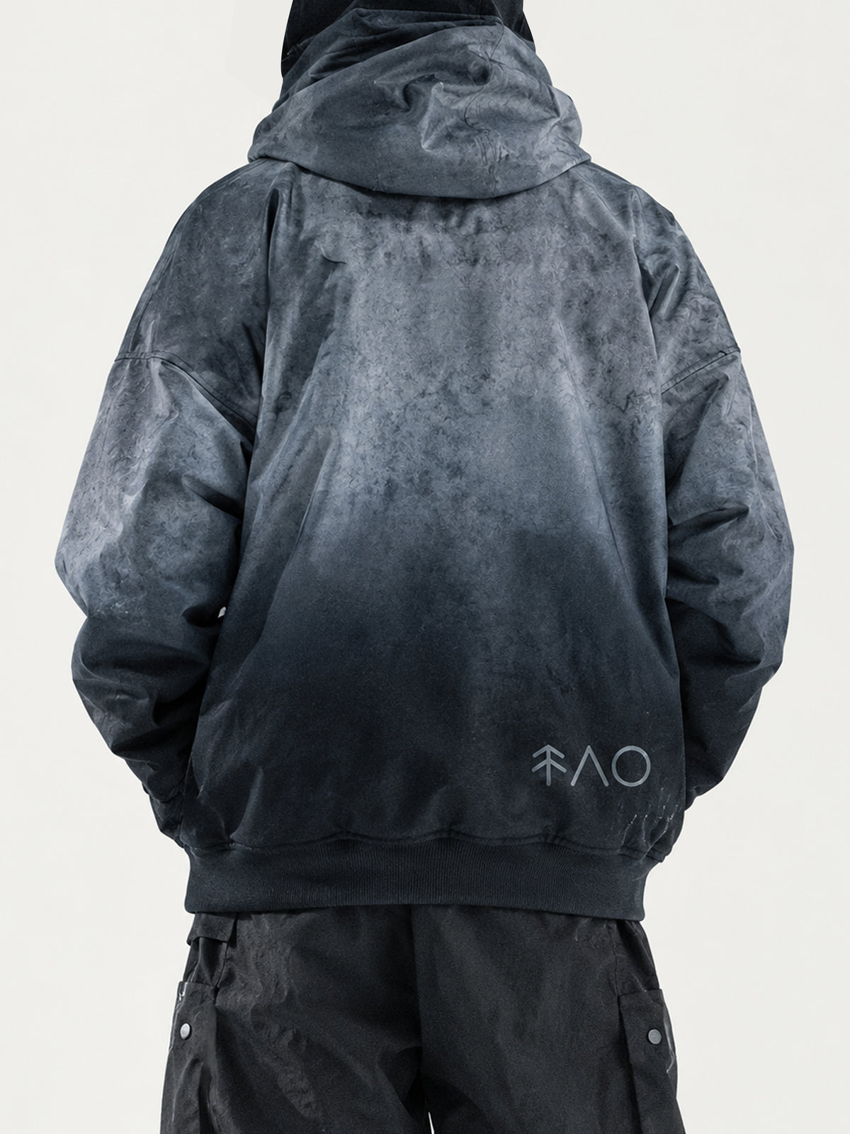 Zeroph Gradient Color Ski Hoodie