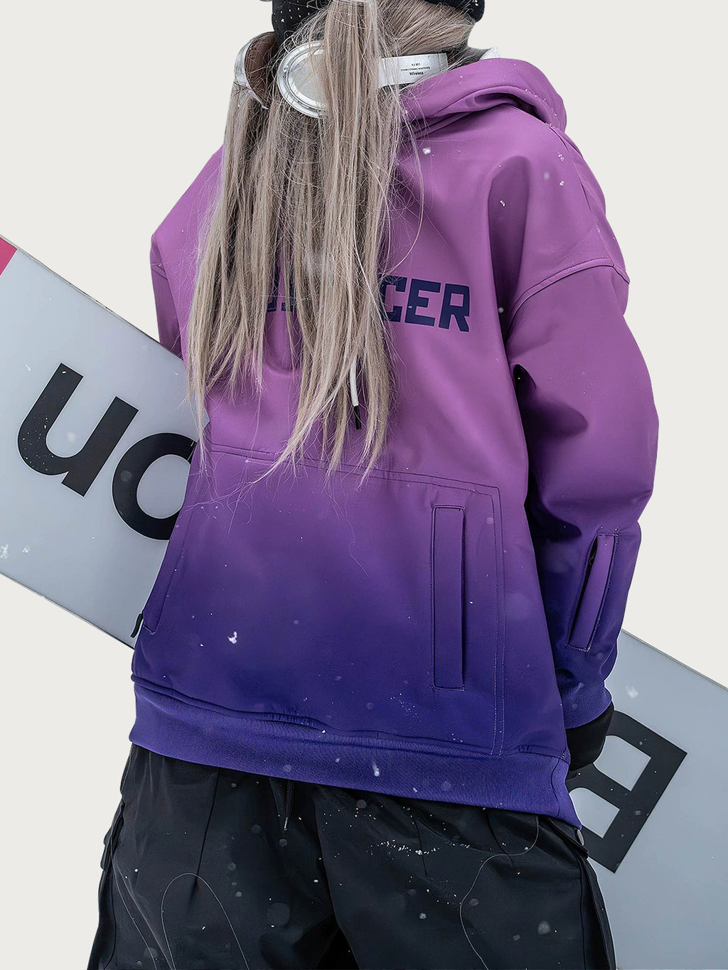 Zeroph Gradient Color Ski Hoodie
