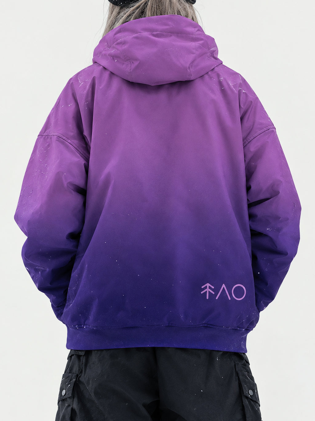 Zeroph Gradient Color Ski Hoodie